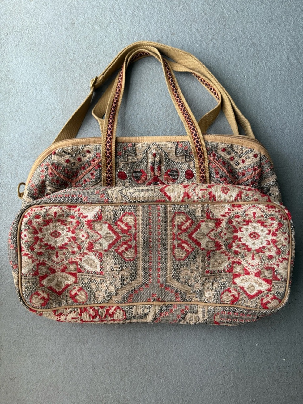 Free People Magic Carpet Weekender Bag !!🔥 RARE & STUNNING 🔥 - Picture 8 of 16